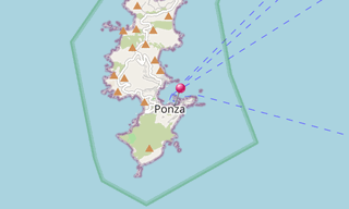 Map: Ponza