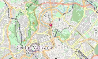 Map: Fountain of the Goddess Rome