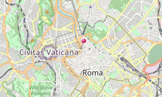 Map: Valentino in Rome
