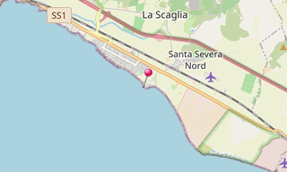 Map: Santa Severa