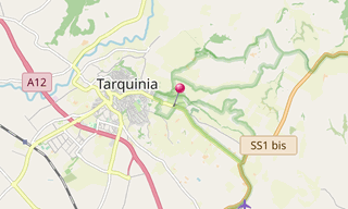 Mapa: Tarquinia