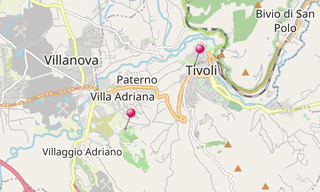 Mapa: Tívoli