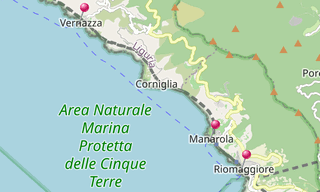 Map: Cinque Terre