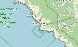 Map: Riomaggiore