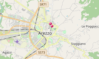 Mapa: Arezzo