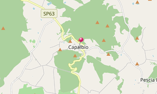 Map: Capalbio