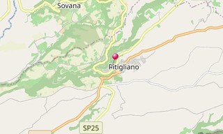 Map: Pitigliano