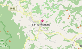 Map: San Gimignano