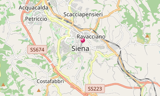 Mapa: Siena