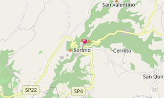 Carte: Sorano