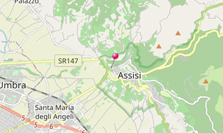 Map: Assisi