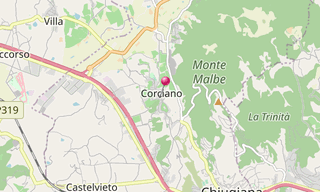 Carte: Corciano