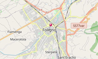Karte: Foligno