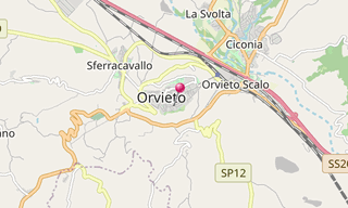 Map: Orvieto