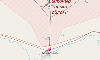 Mapa: Kazajistán