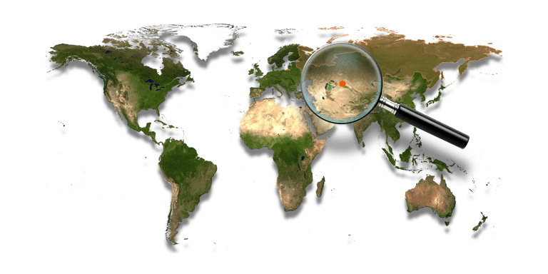 Location map: Baikonur Cosmodrome