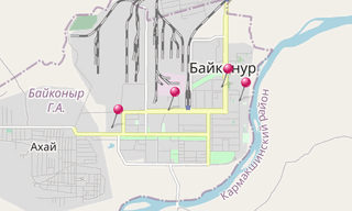Map: Baikonur