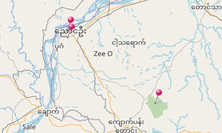 Mapa: Bagan
