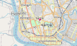 Carte: Yangon