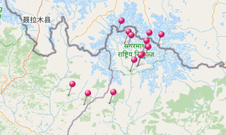 Carte: Khumbu 1991