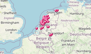 Mapa: Países Baixos