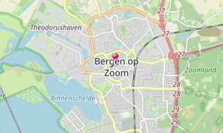 Map: Bergen op Zoom