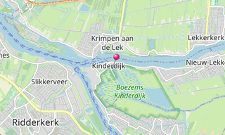 Map: Kinderdijk