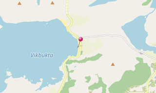 Mapa: Vik (Lofoten)