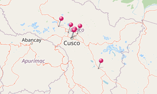 Mapa: Other Inca Sites