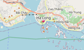 Mapa: Baía de Ha Long