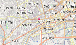 Mapa: Ciudad Ho Chi Minh