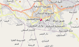 Map: Taiz