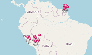 Mapa: Las fotos más bellas de América