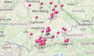 Map: The most beautiful photos of Germany