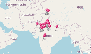 Mapa: Les fotos más bellas de India