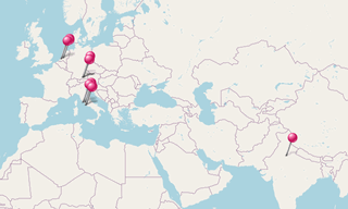 Mapa: Arquitecturas y edificios