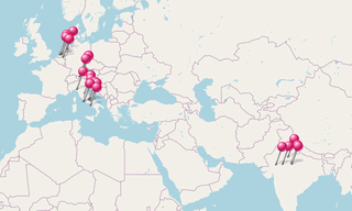 Mappa: Castelli e palazzi