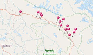 Map: Ladakh